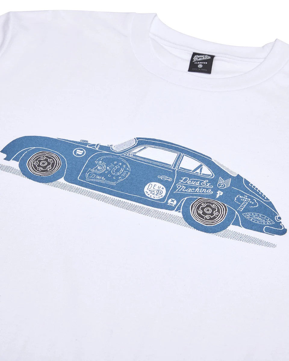 Deus Ex Machina  | Le t-shirt ''356 Porsche'' - Blanc