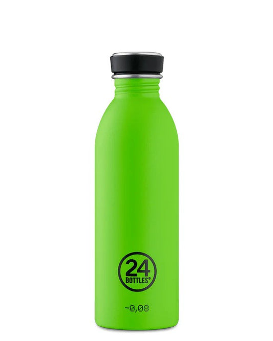 24 Bottles | Bouteille réutilisable URBAN 500ml  - Vert Lime