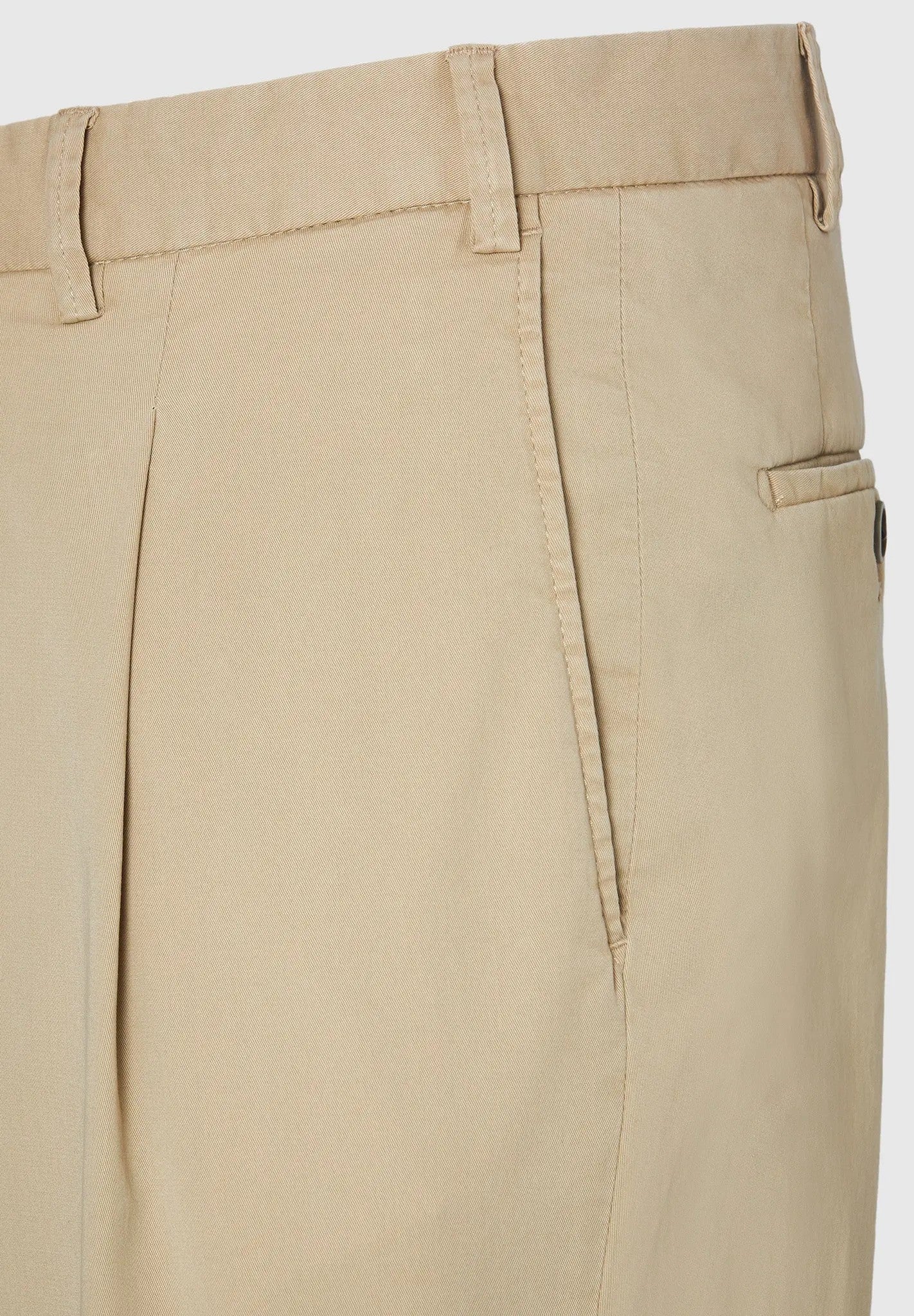HILTL | Le chino ''Primo'' en coton et lyocell -Beige