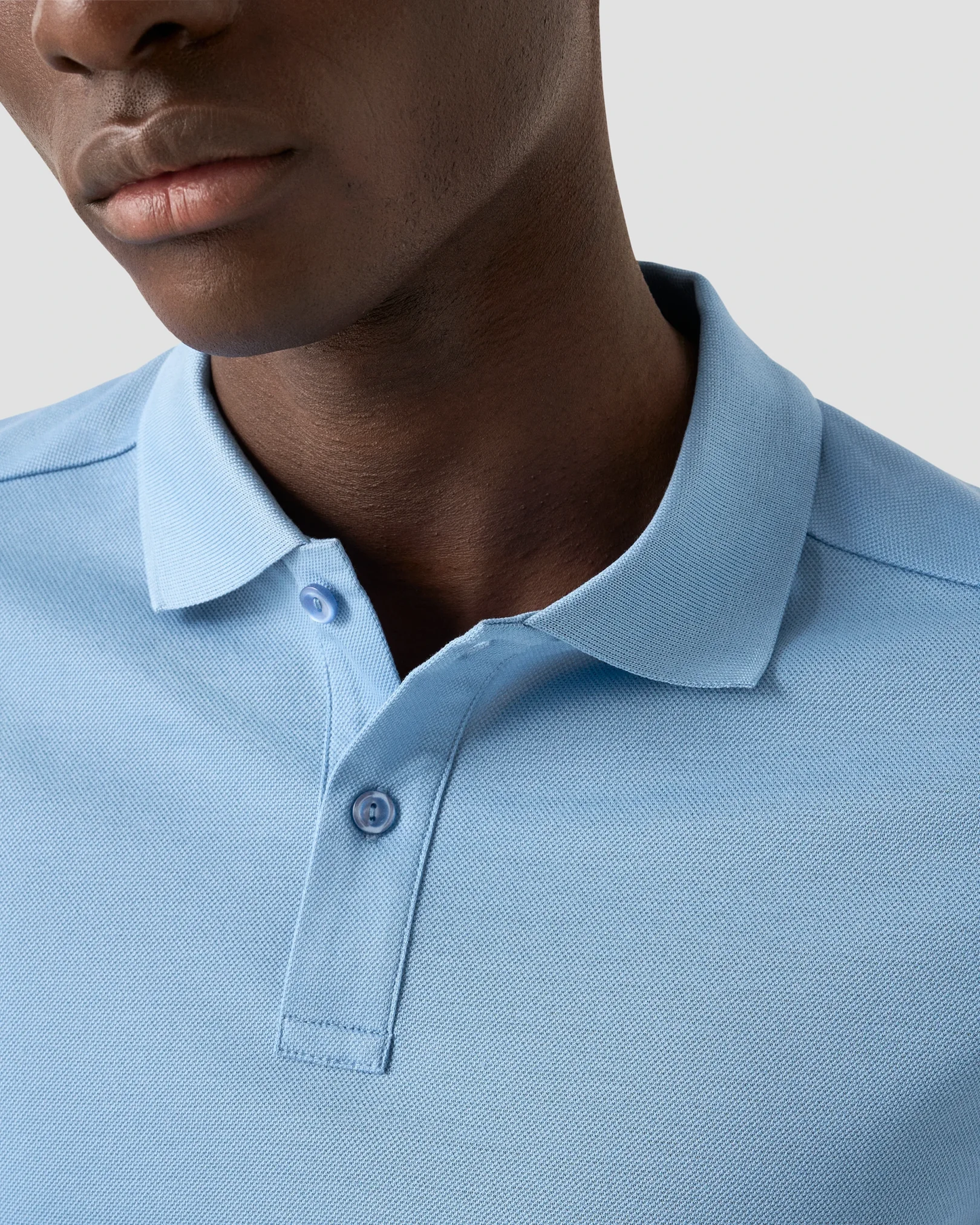 Eton | Le polo Piqué - Bleu