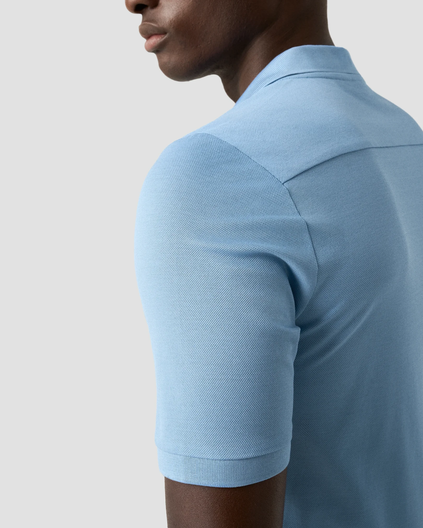 Eton | Le polo Piqué - Bleu