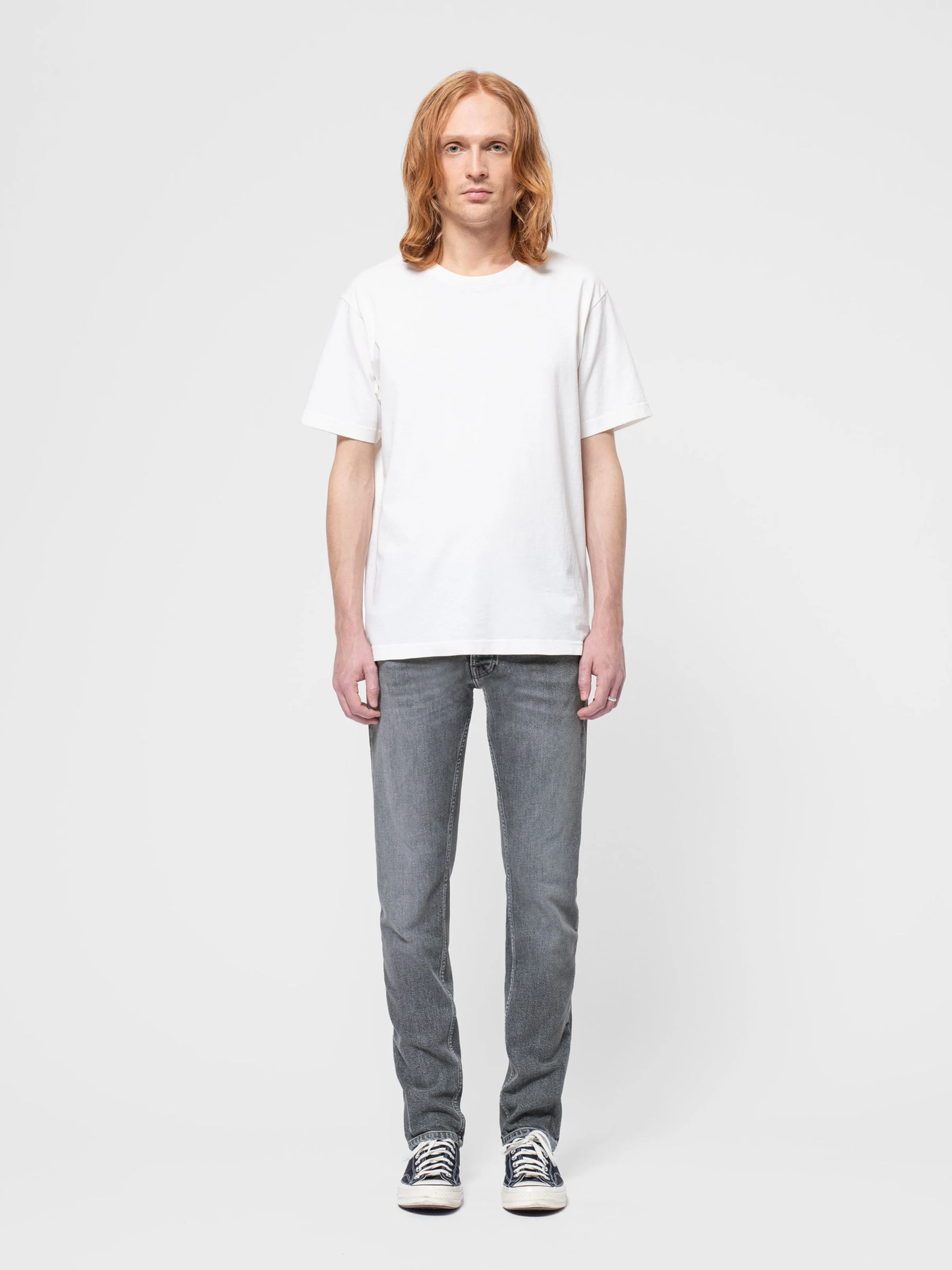 NUDIE JEANS | Jean "GRIM TIM" - Gris ''Grey Day''