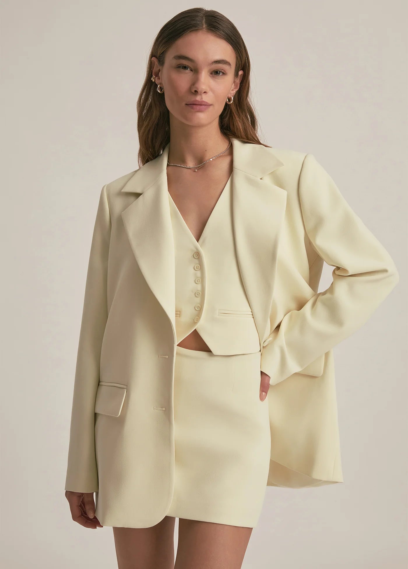 Favorite Daughter | Blazer overzise "PREFERE" - Jaune