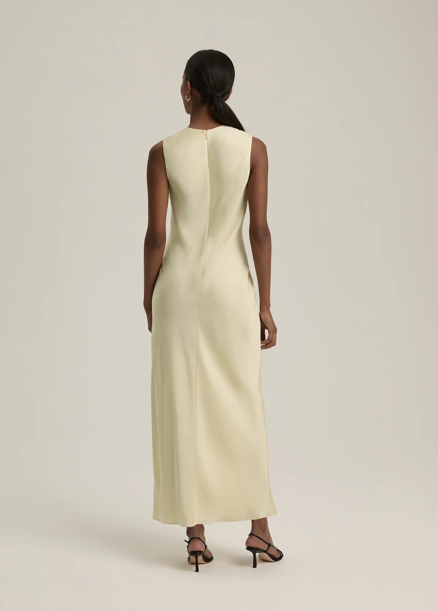 Favorite Daughter | Robe en soie "THE FAVORITE" - Jaune