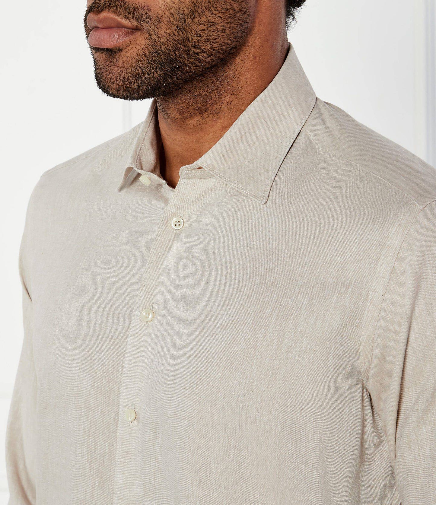 SAND Copenhagen | Chemise en lin ''8823 State soft '' - Beige