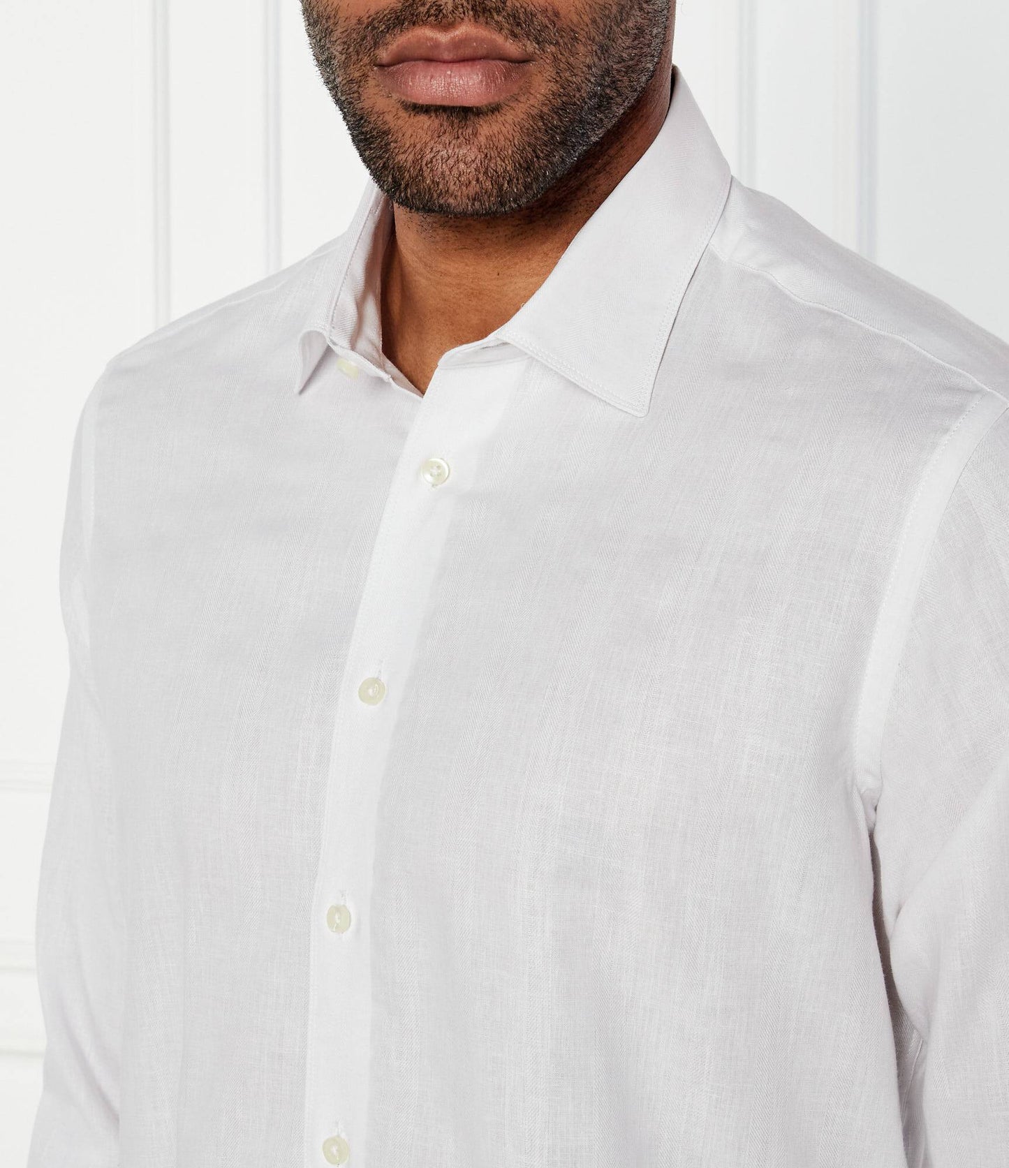 SAND Copenhagen | Chemise en lin ''8823 State soft '' - Blanc