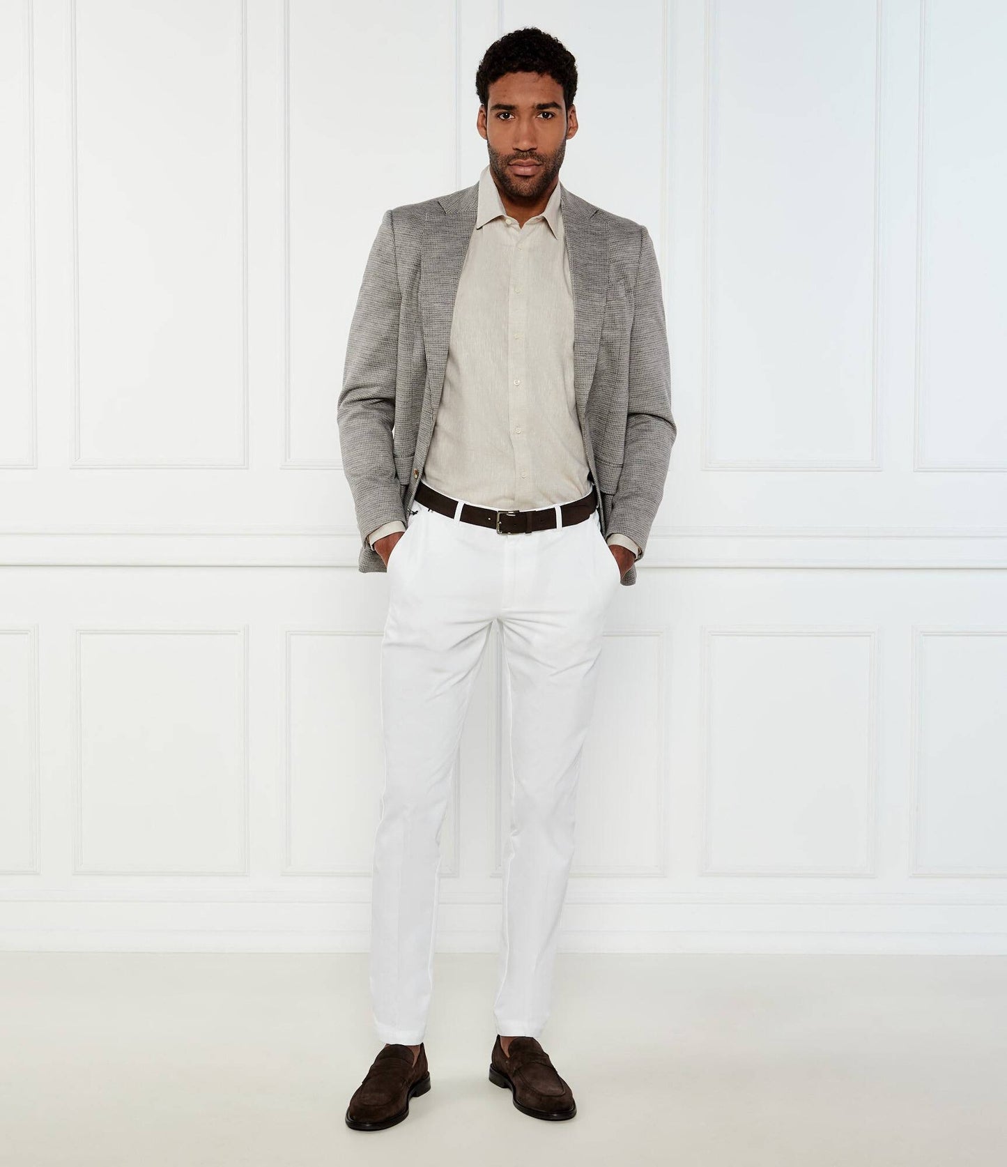 SAND Copenhagen | Chemise en lin ''8823 State soft '' - Beige
