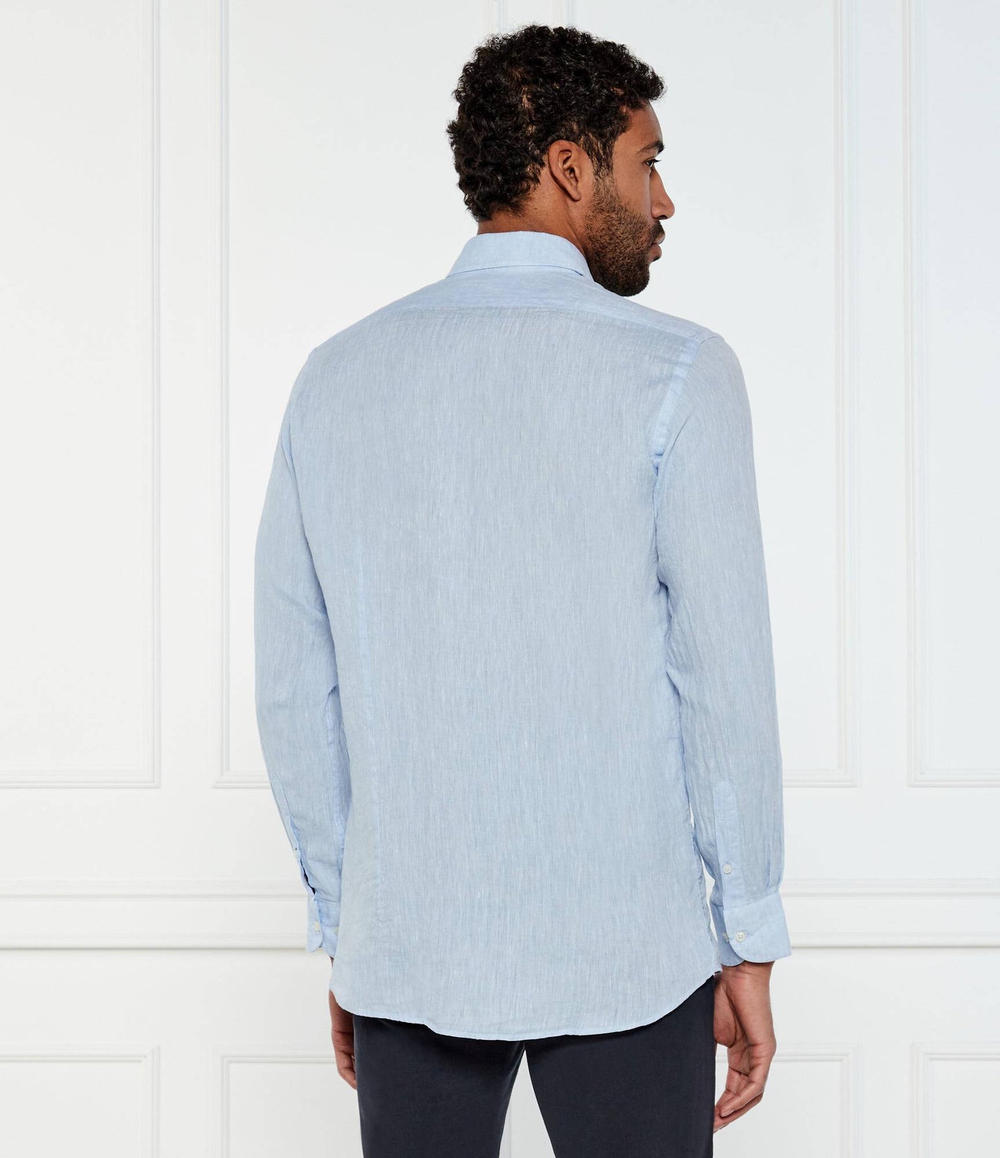 SAND Copenhagen | Chemise en lin ''8823 State soft '' - Bleu clair