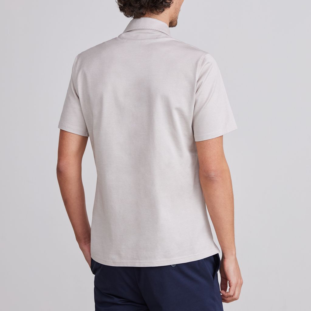 Emanuel Berg | Polo ''Pablo'' en jersey - Beige
