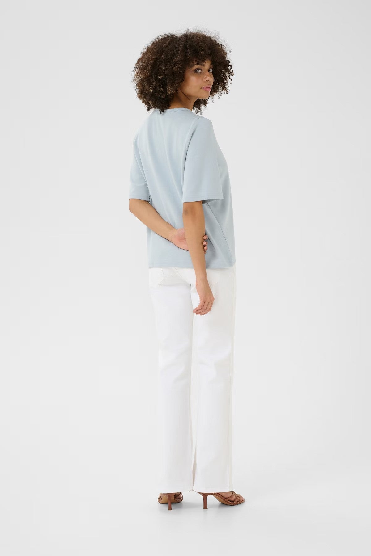 CULTURE | T-shirt "HARA" - Bleu poudre