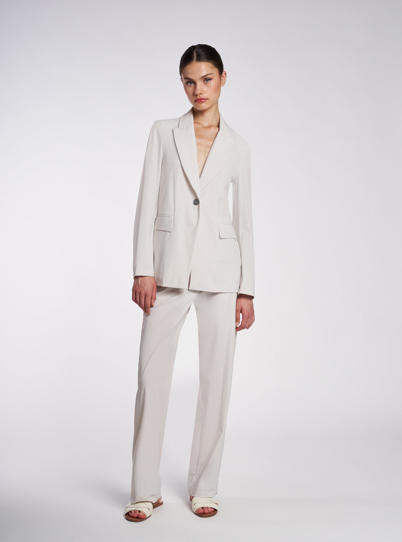 Camicettasnob | Pantalon "ARMONIA" - Gris clair