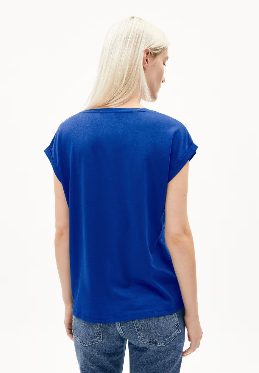 Armedangel | T-shirt "JILIAANA" - Bleu lapis