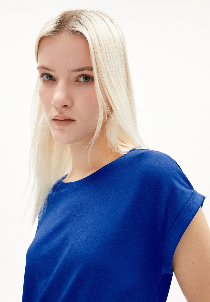 Armedangel | T-shirt "JILIAANA" - Bleu lapis