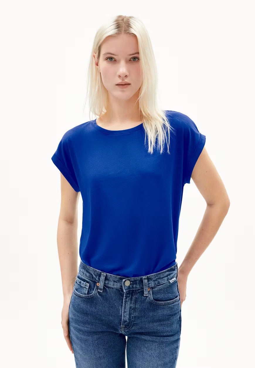 Armedangel | T-shirt "JILIAANA" - Bleu lapis