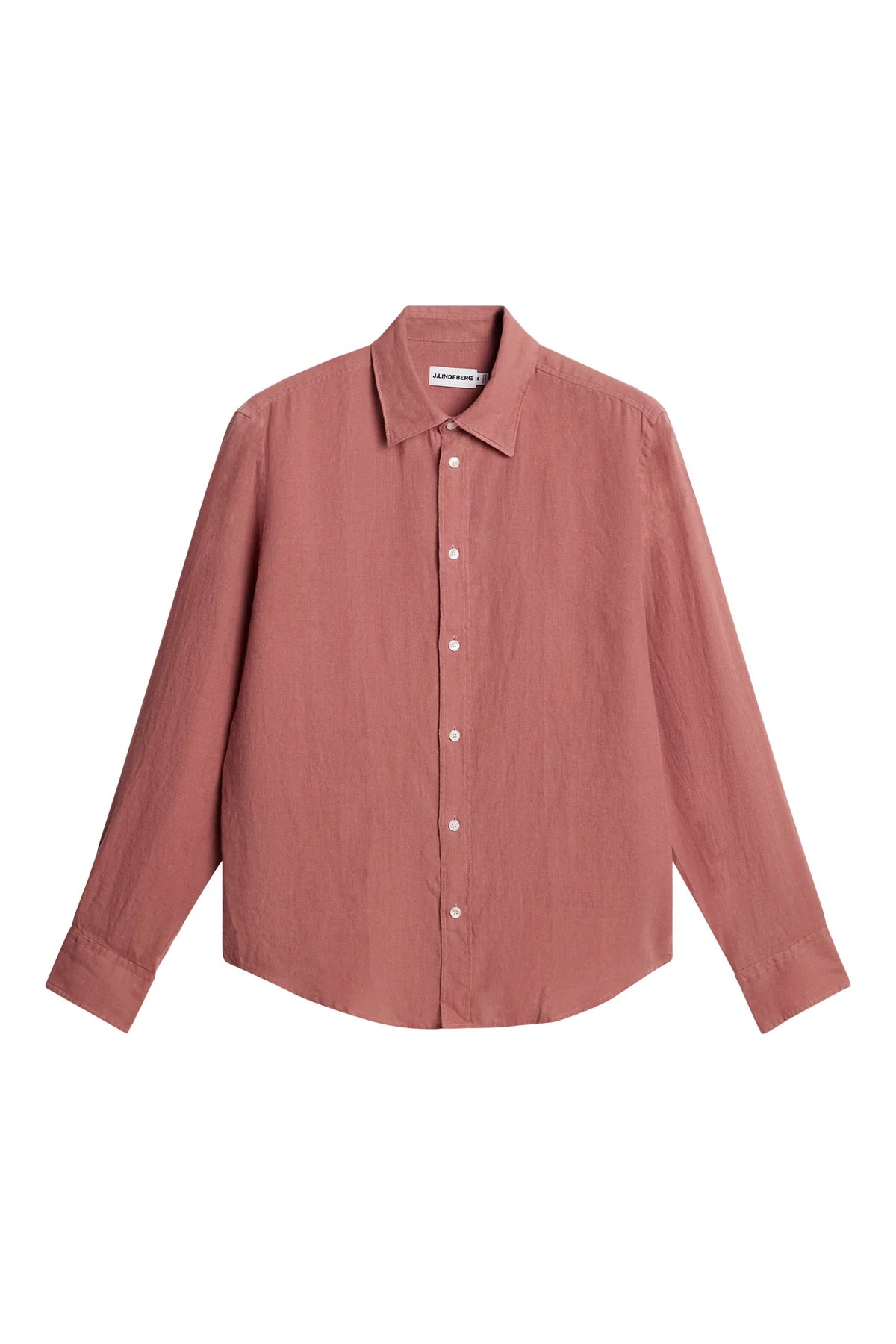 J.Lindeberg | Chemise en lin "Zachary" - Rose Fanée