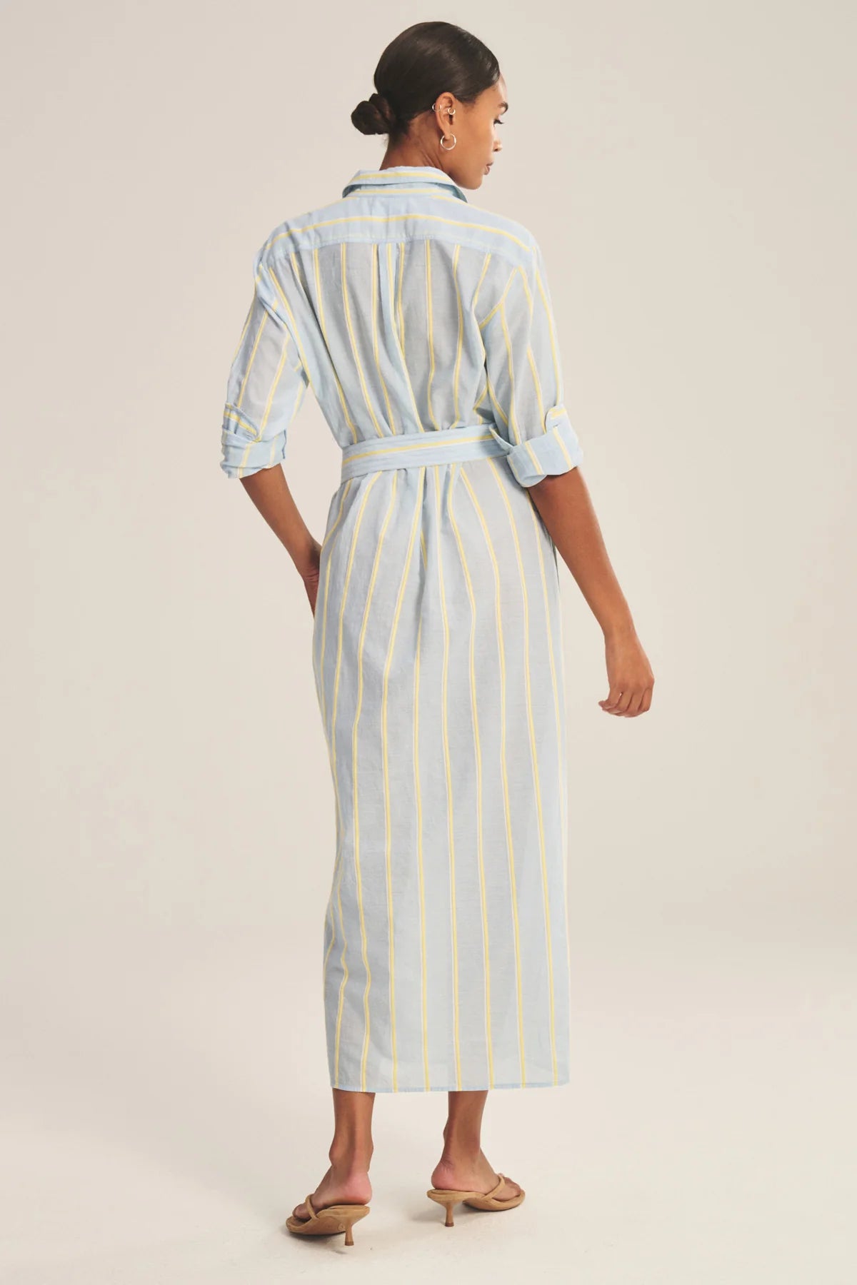 Velvet | La robe longueur maxi ''Kimora'' - Bleu