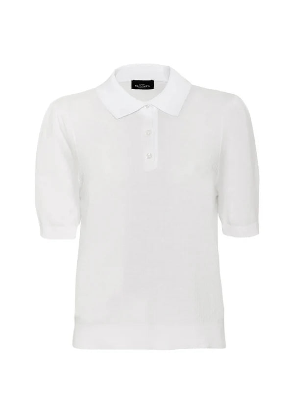 SAND Copenhagen | Polo "RETRO" - Blanc