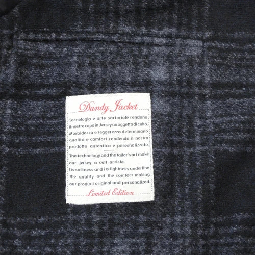 L.B.M. 1911 | Veste sport motif Prince de Galles. - Bleu