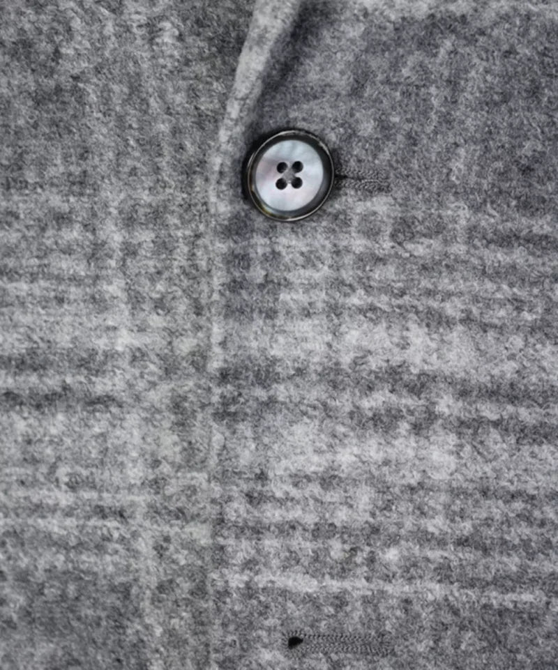 L.B.M. 1911 | Veste sport motif Prince de Galles. - gris clair