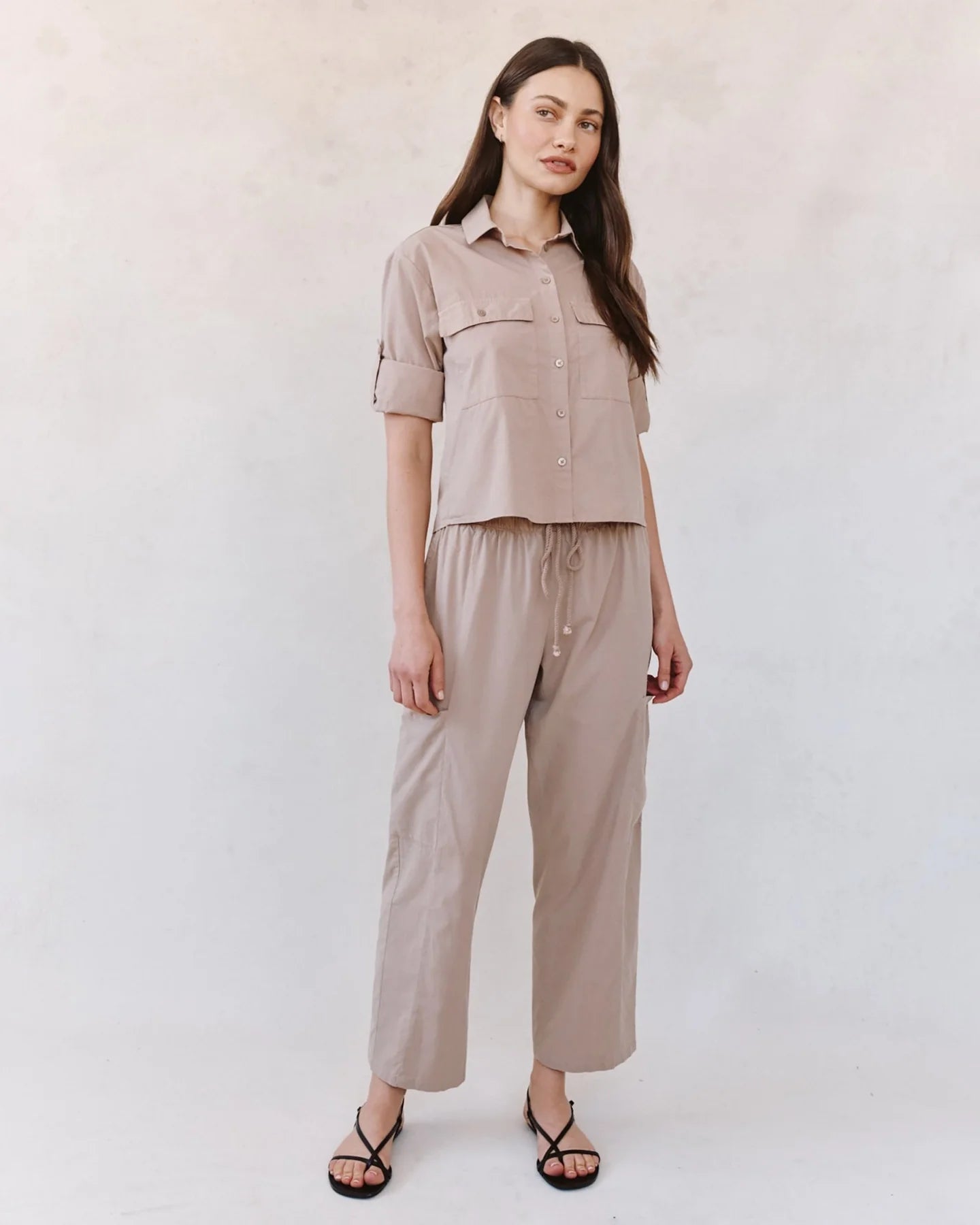 Bella Dahl | Chemise utilitaire | Beige
