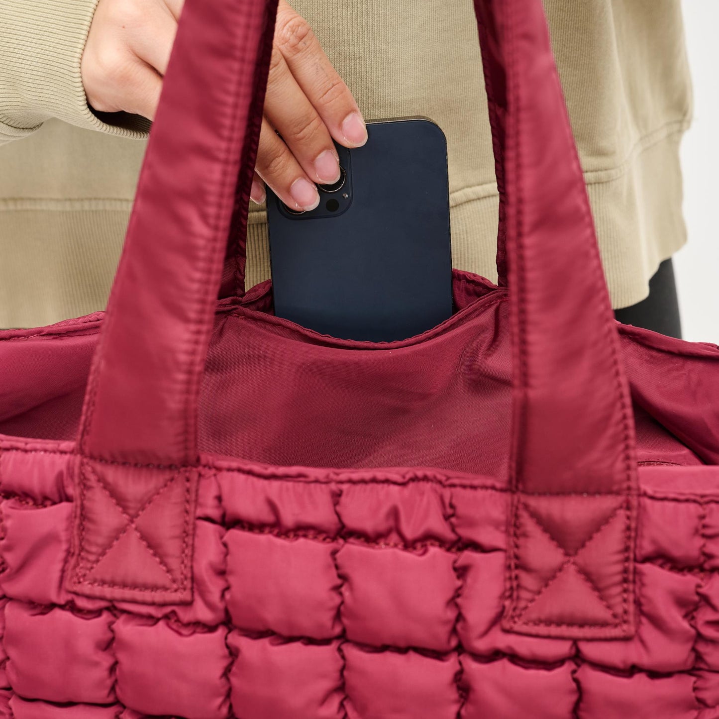 Sol & Selene | Sac Fourre-tout ''Dreamer'' - Bourgogne