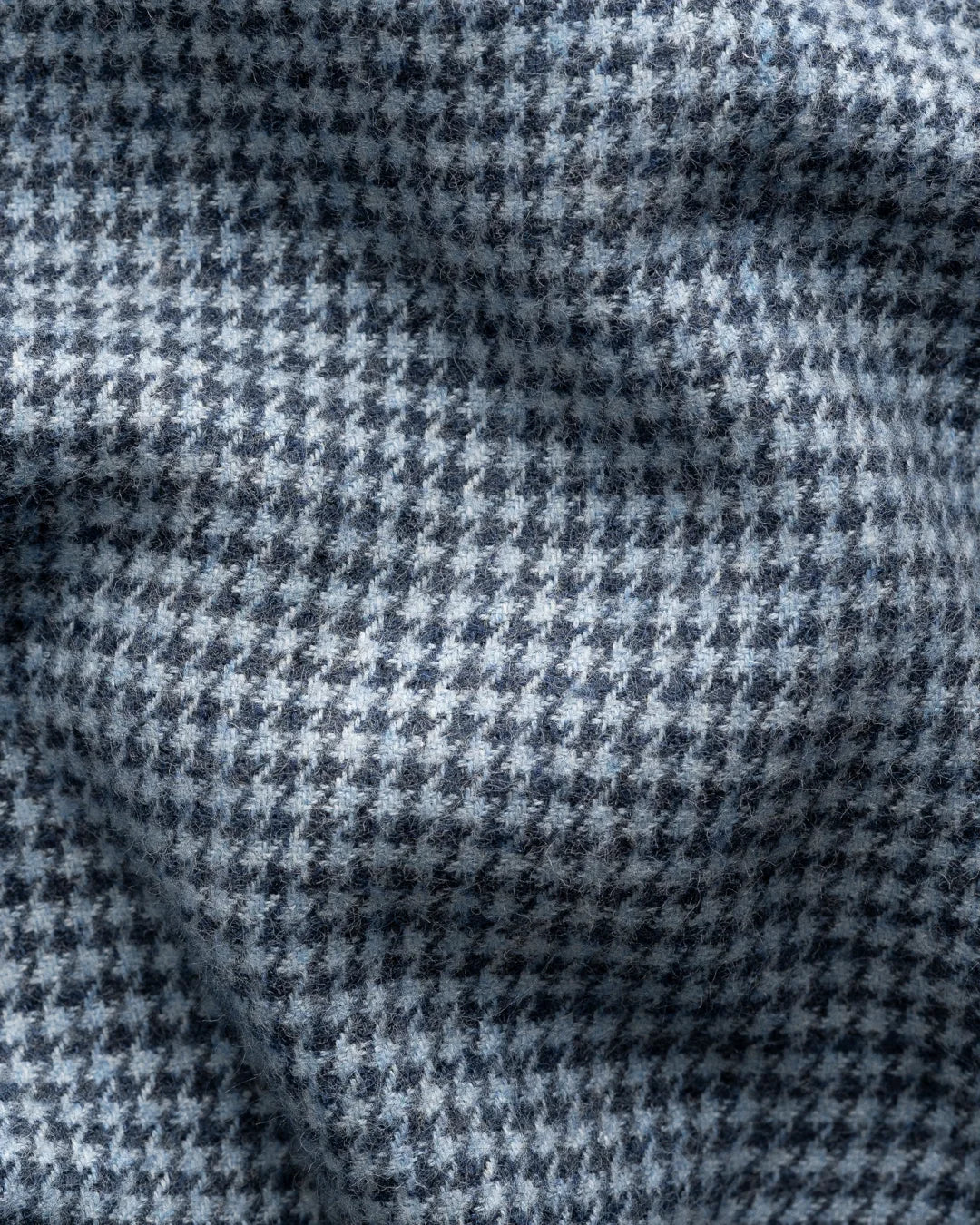 ETON | Chemise en flanelle à motif pied-de-poule - Bleu