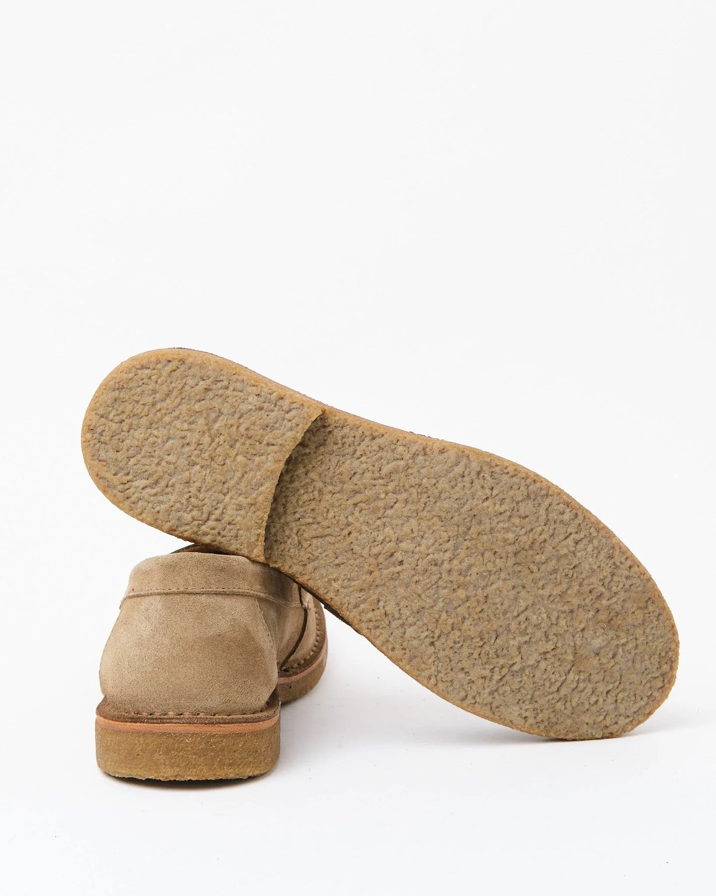 Astorflex | Mocassins en daim ''Mokaflex'' - Écru
