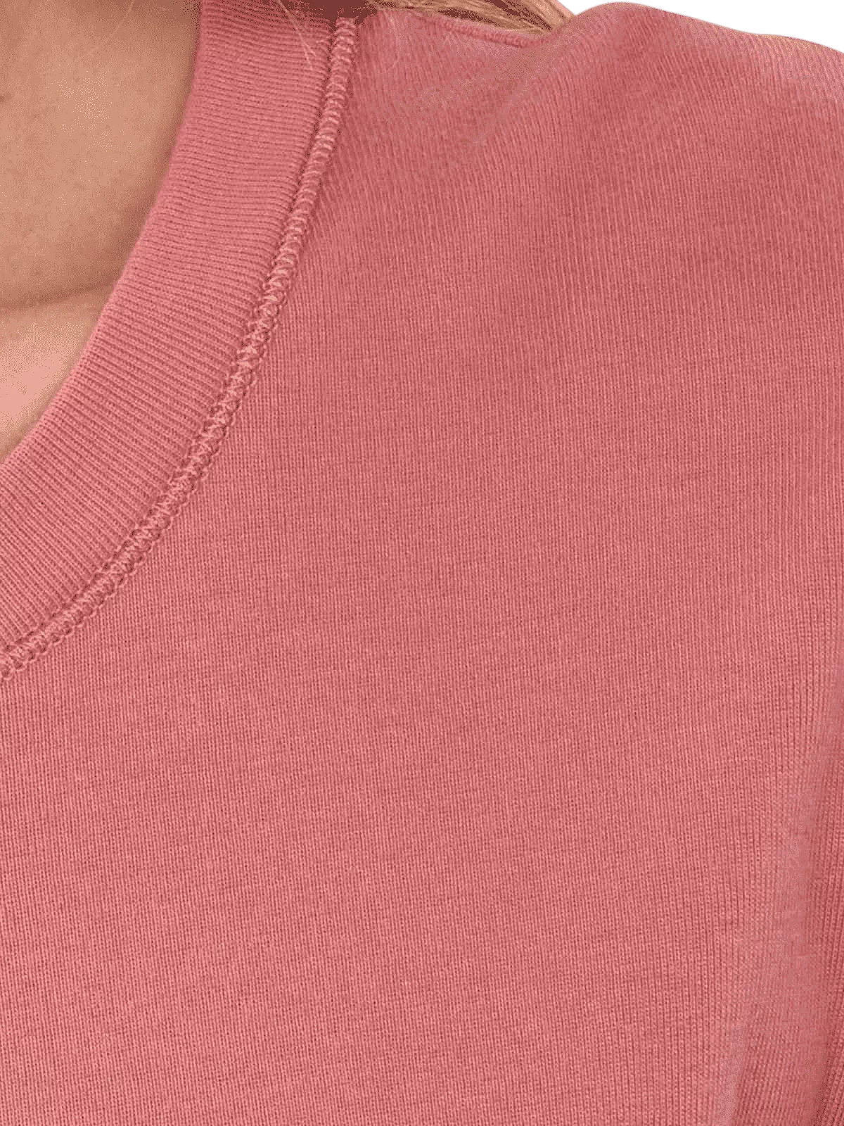 MOS MOSH | T-shirt à col rond "MALI"- Rose poudré