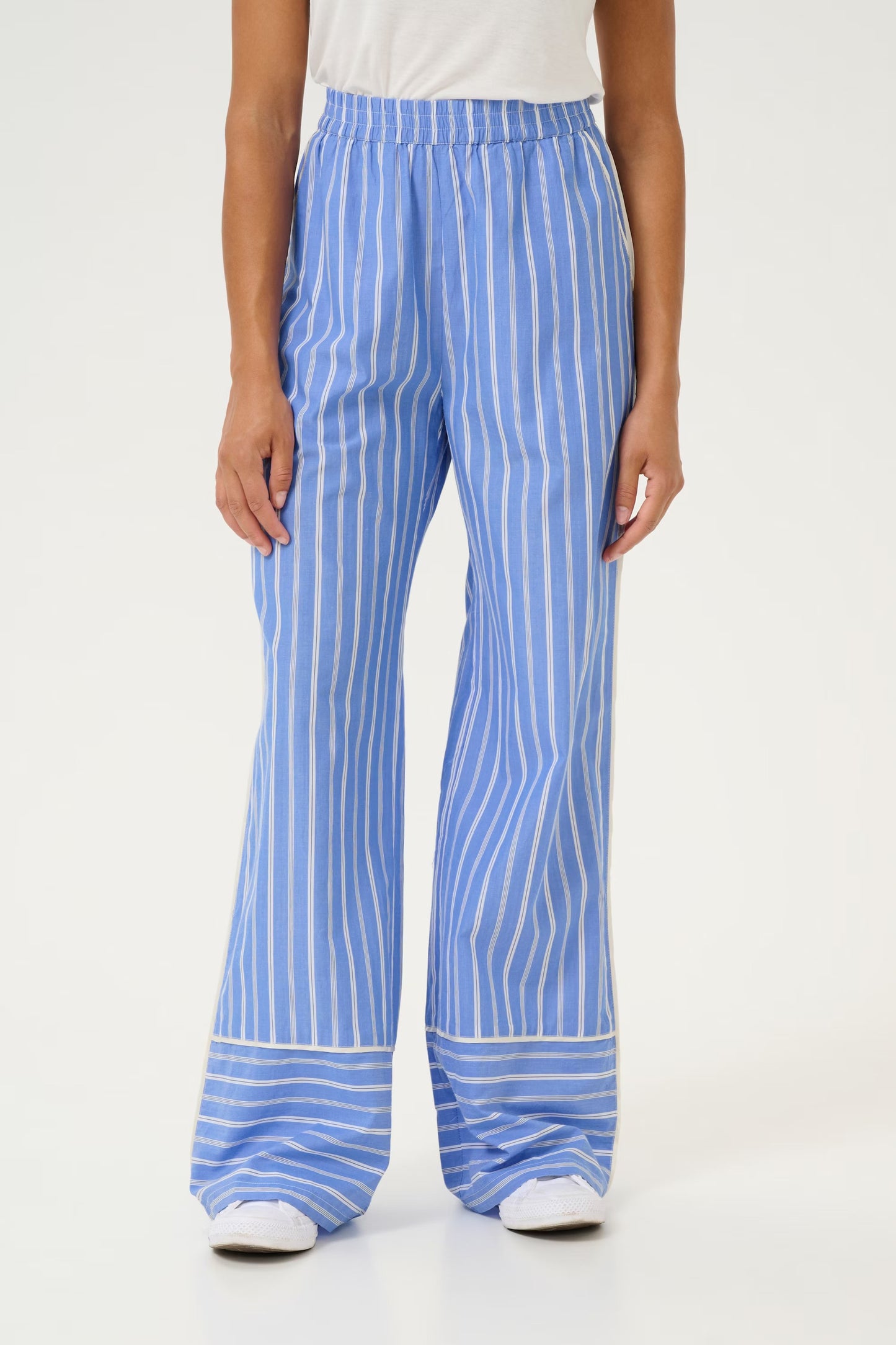 CULTURE | Pantalon Lignée "PETRA" - Bleu