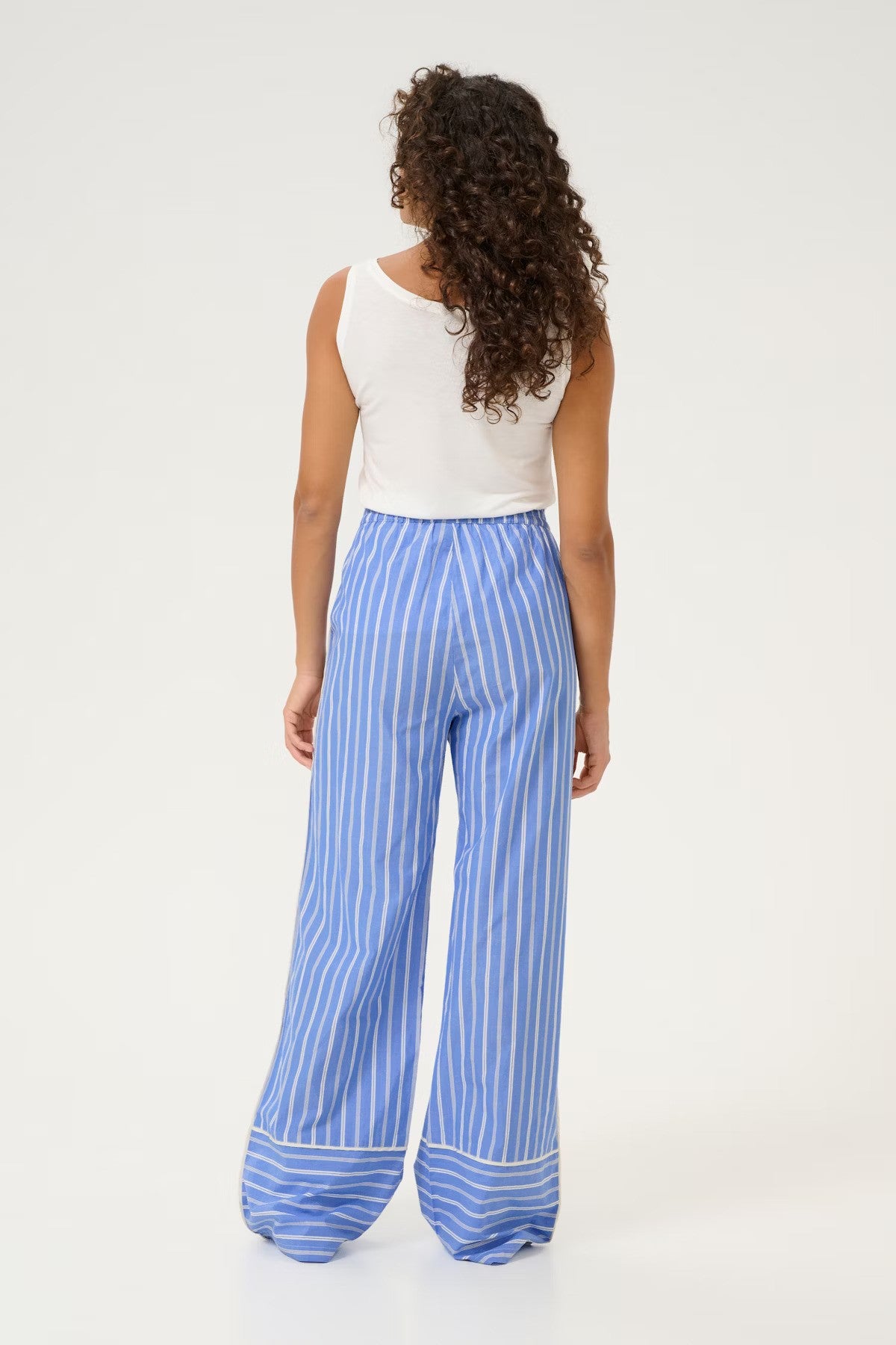 CULTURE | Pantalon Lignée "PETRA" - Bleu
