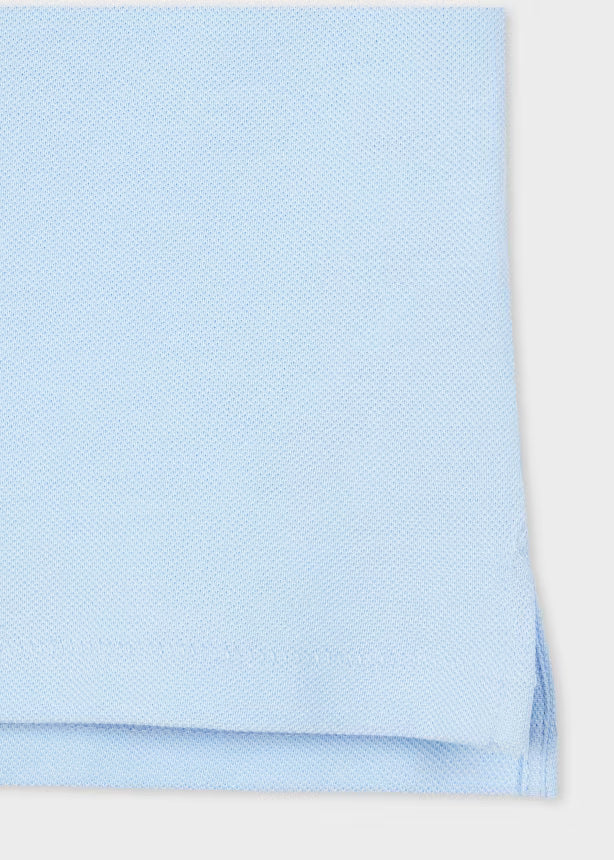 Paul smith | Polo en coton piqué avec logo zèbre - Bleu pâle