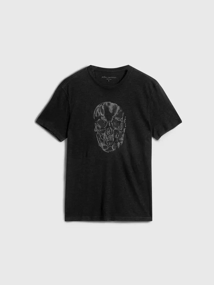 John Varvatos | Le t-shirt ''Chain skull'' - Noir