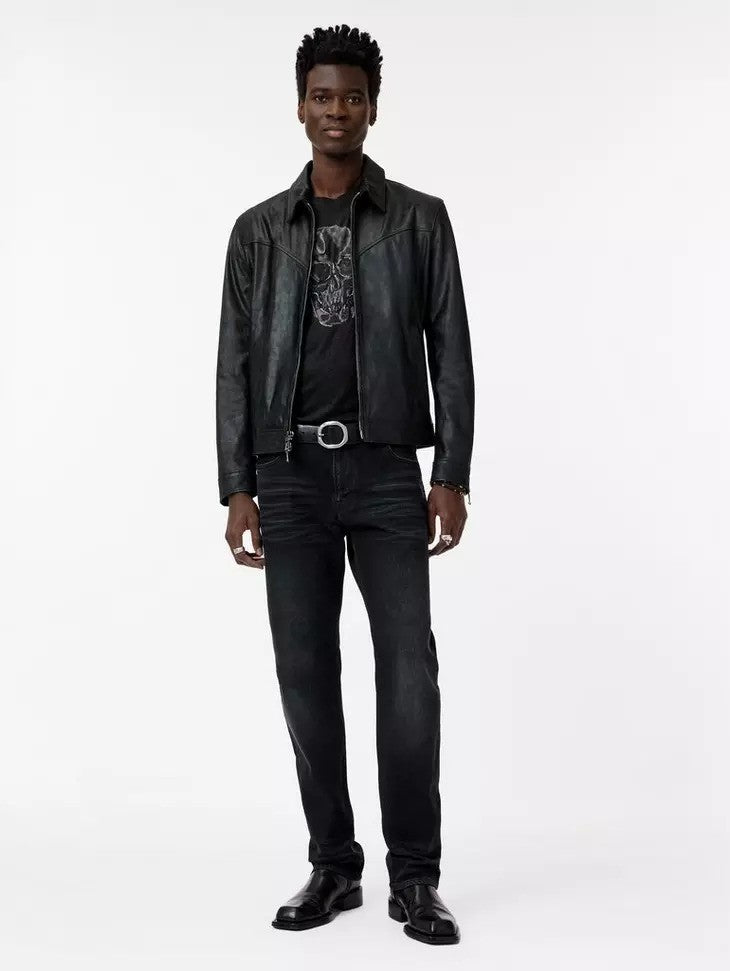 John Varvatos | Le t-shirt ''Chain skull'' - Noir