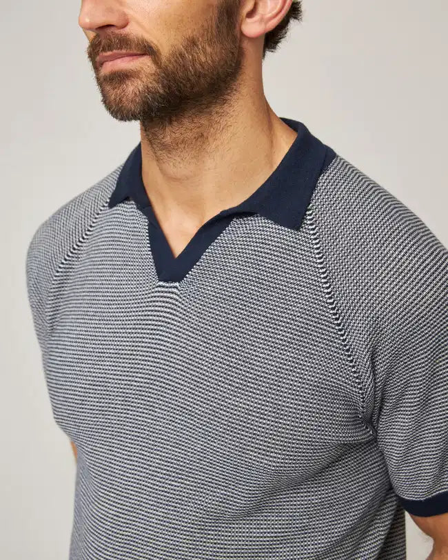 Peregrine | Polo décontracté "Lynton"- Marine