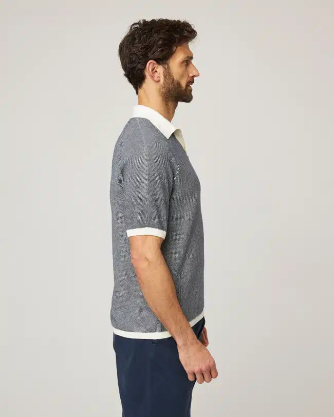 Peregrine | Polo décontracté "Lynton"- Blanc