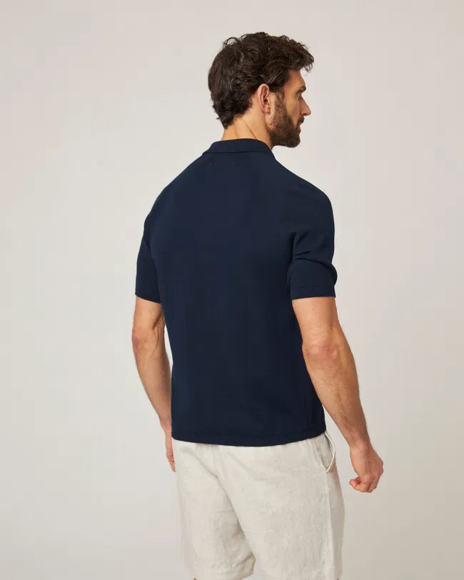 Peregrine | Polo décontracté "Jones"- Marine