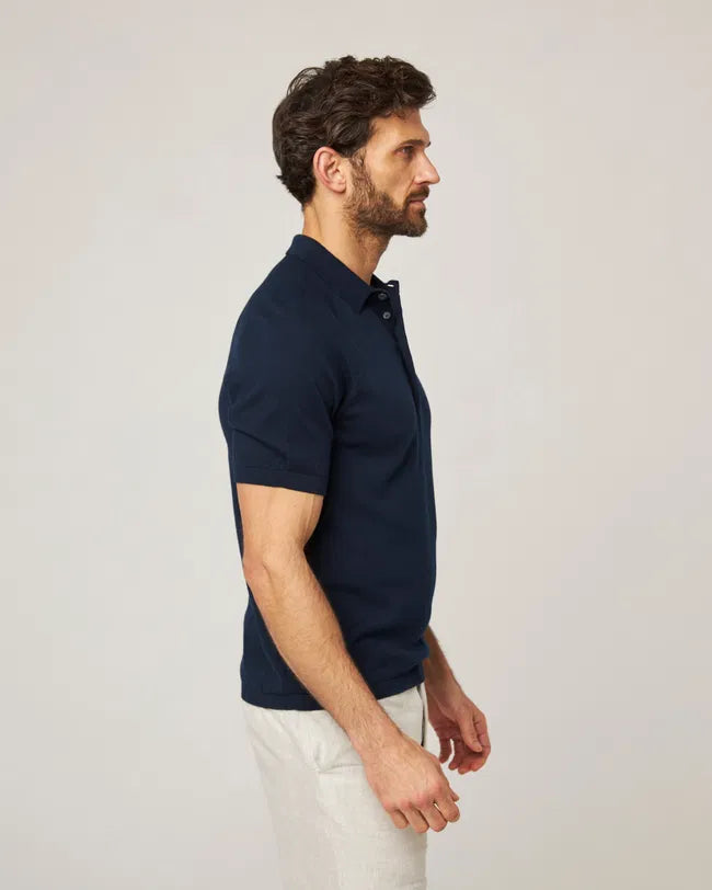 Peregrine | Polo décontracté "Jones"- Marine