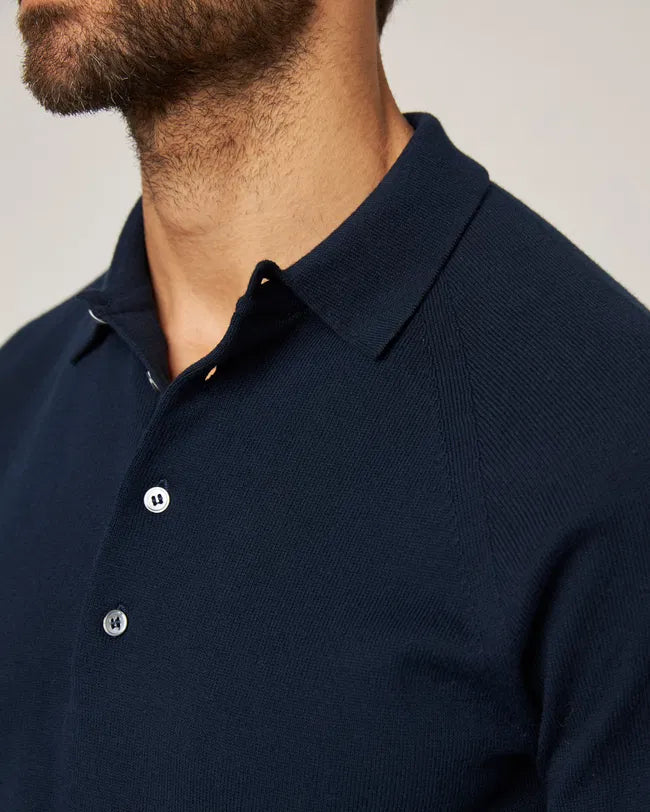 Peregrine | Polo décontracté "Jones"- Marine