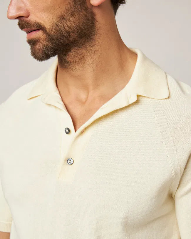 Peregrine | Polo décontracté "Jones"- Ivoire