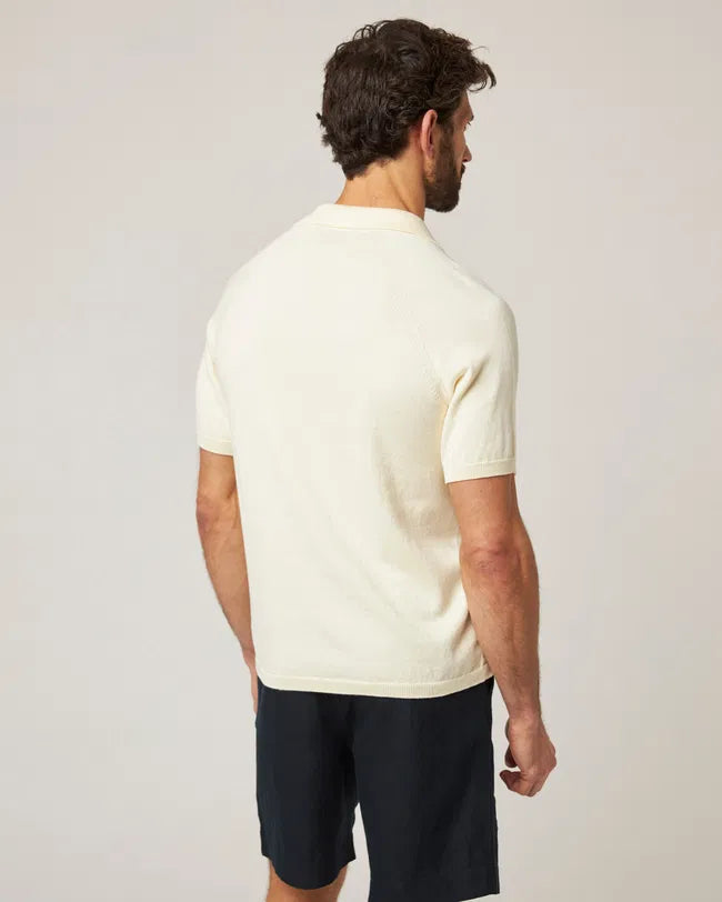 Peregrine | Polo décontracté "Jones"- Ivoire