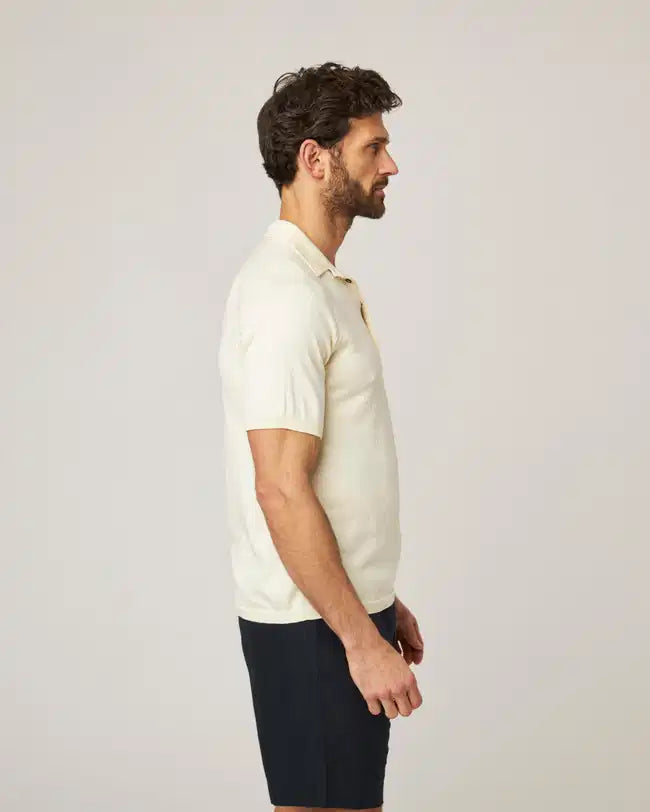 Peregrine | Polo décontracté "Jones"- Ivoire