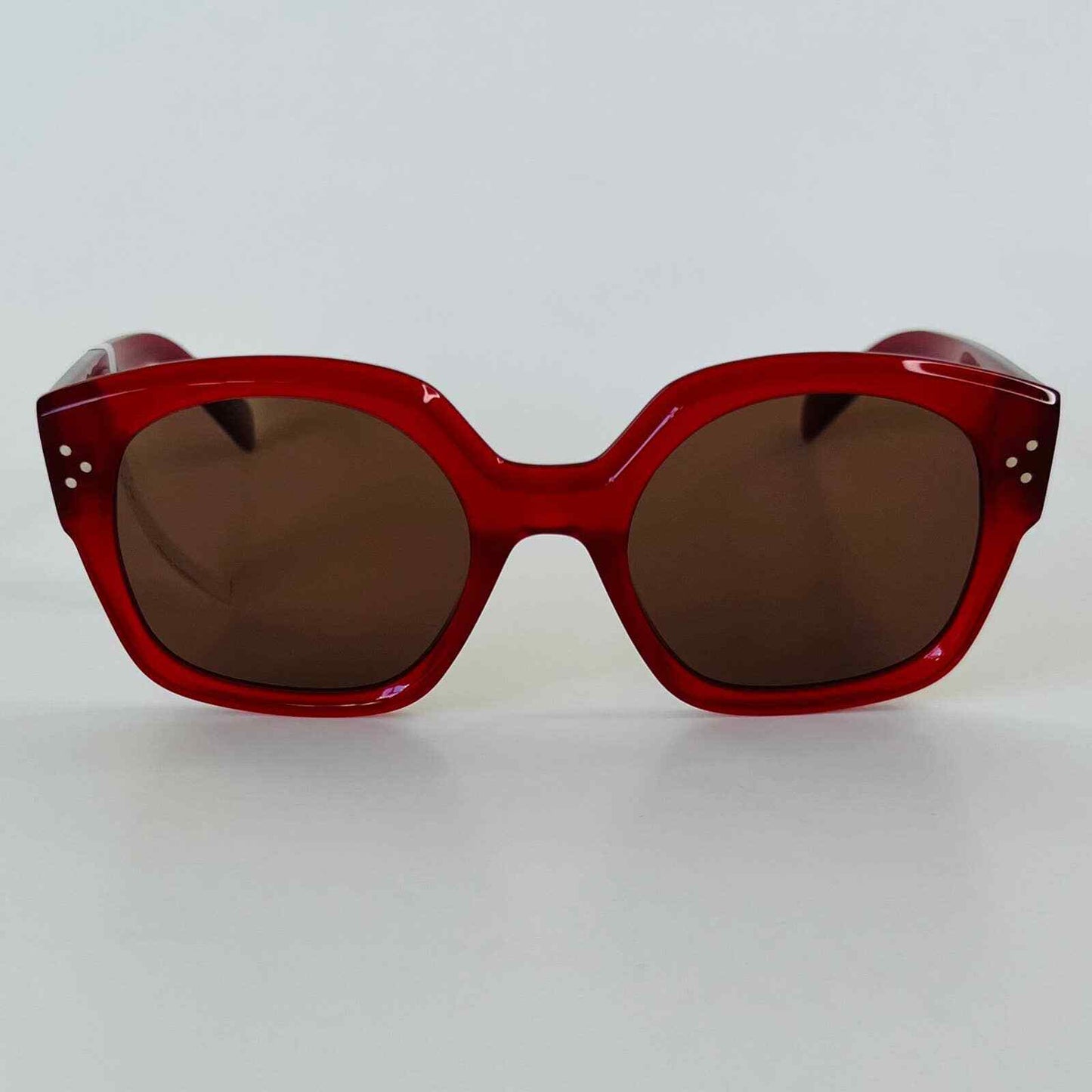 CELINE - LUNETTES DE SOLEIL - Oversized - Rouge