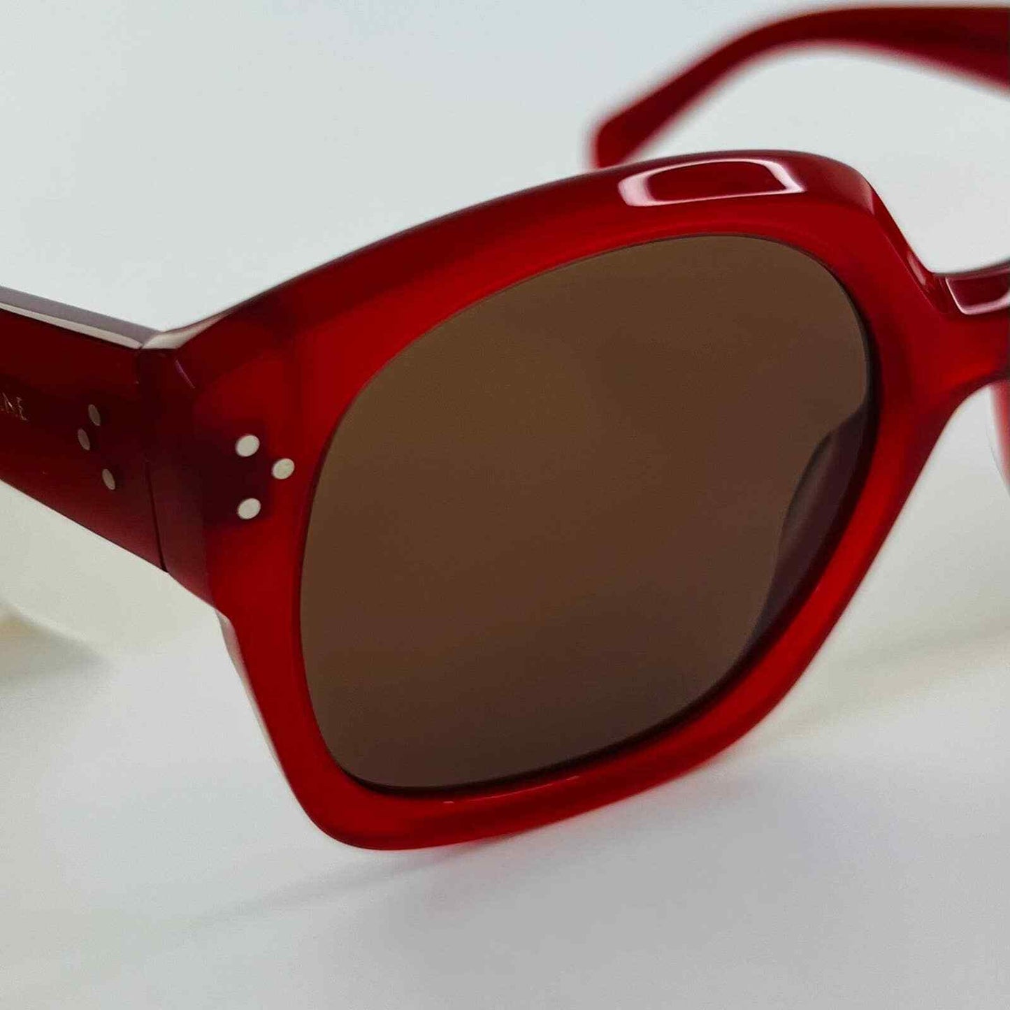 CELINE - LUNETTES DE SOLEIL - Oversized - Rouge