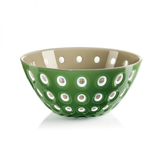 GUZZINI | GRAND BOL "LE MURRINE" - VERT / BLANC