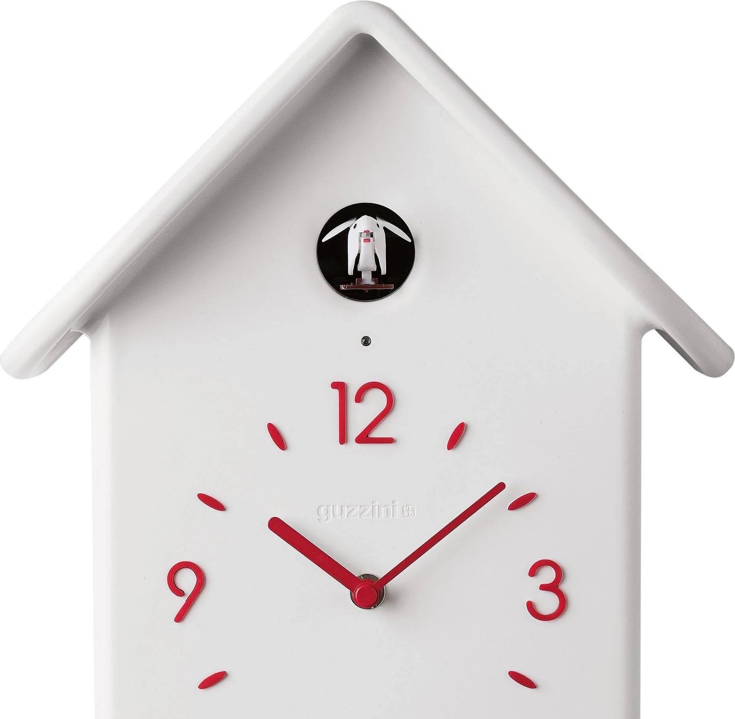 GUZZINI | Horloge coucou QQ avec pendule - Blanc