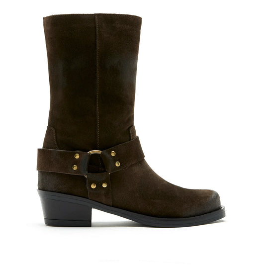 Sister X Soeur | Bottines "Sutton" - Noir Marron
