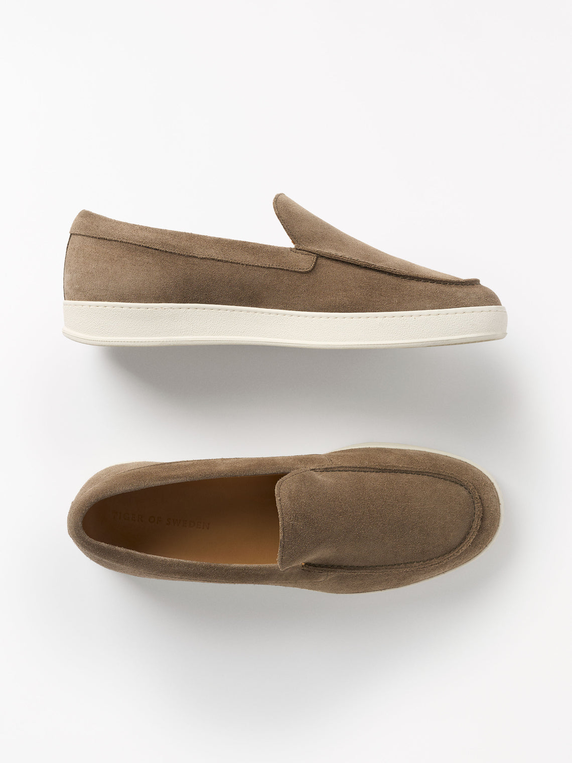 Tiger of Sweden | Mocassins en daim ''Remis'' - Marron terre
