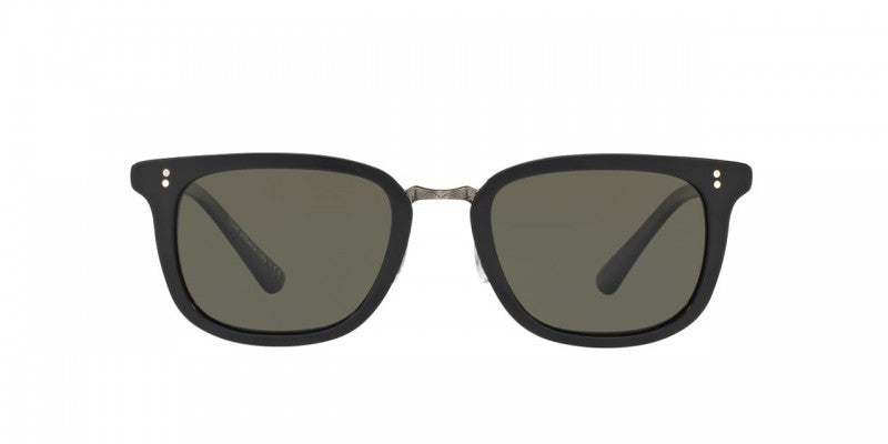 Oliver Peoples Kettner in Black/Antique Pewter + G-15 Polar Glass