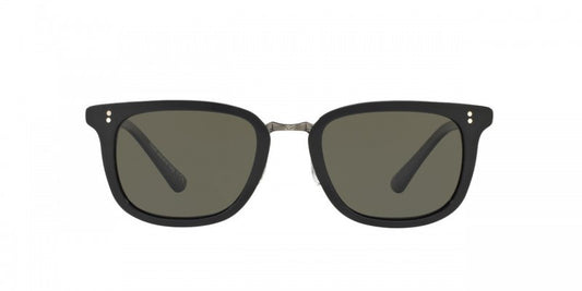 Oliver Peoples Kettner in Black/Antique Pewter + G-15 Polar Glass