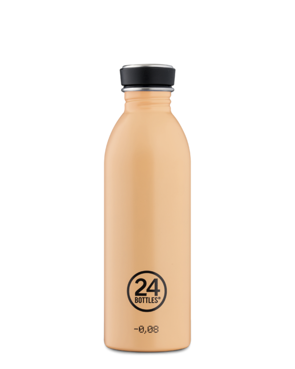 24 Bottles | Bouteille réutilisable URBAN 500ml  - Orange-Pêche
